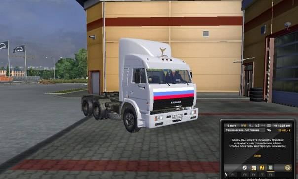 Ets 2 камаз новый